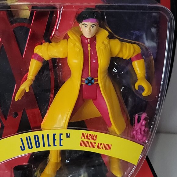 Vintage 1995 Toy Biz Marvel Generation X Jubilee Action Figure Plasma Hurling - Picture 2 of 6